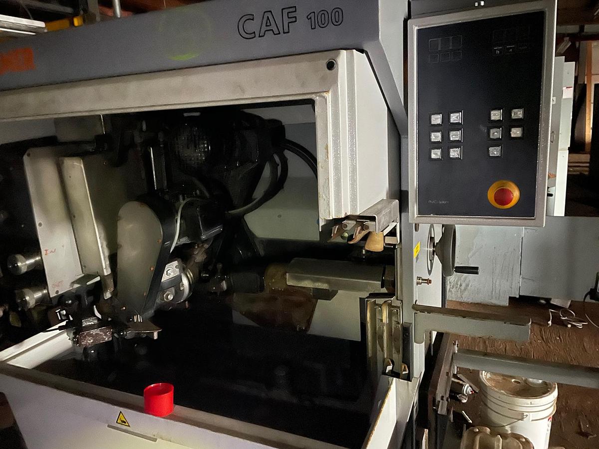 Used VOLLMER BANDSAW STELLITE TIPPER/ANNEALER AND SIDE AND FACE GRINDER