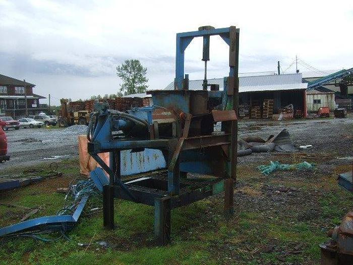 Used Log Firewood Block Splitter