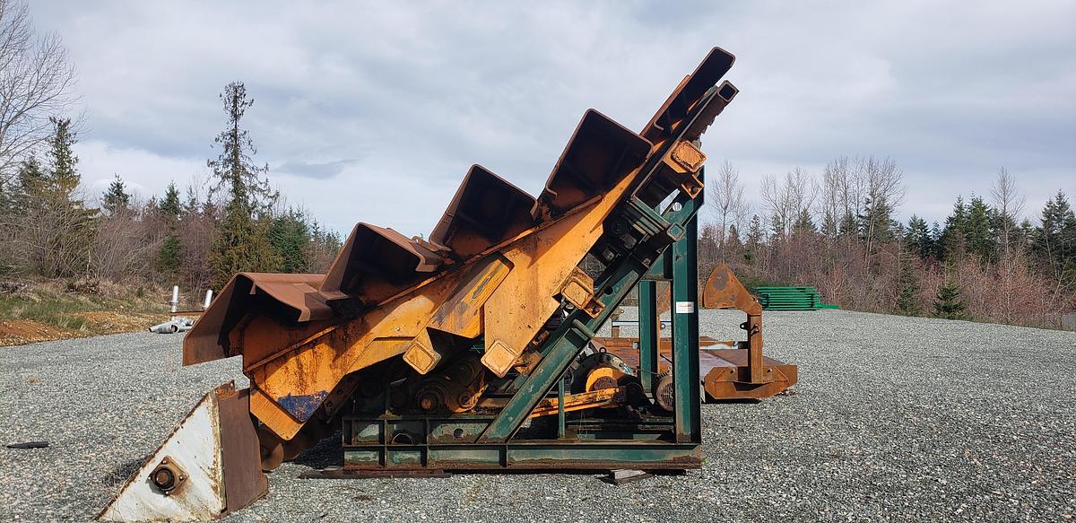 Used 20' LES ACIER JP DOUBLE ACTING STEP FEEDER