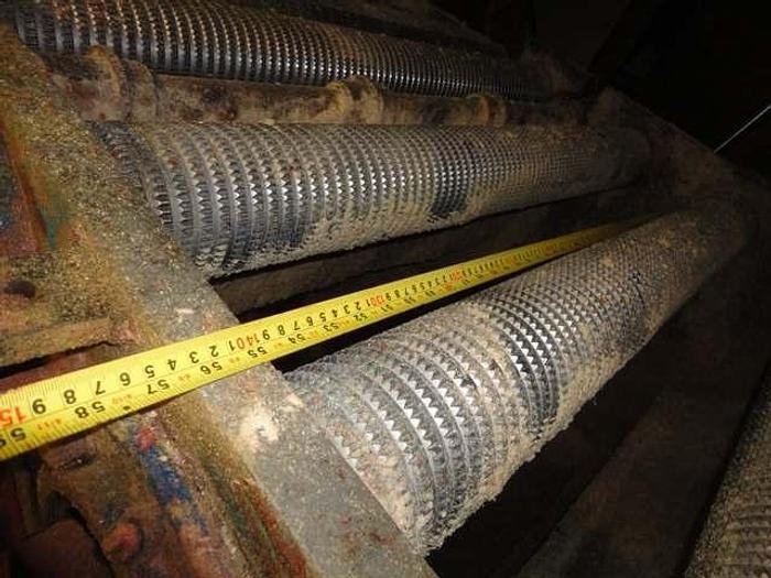 Used 9" x 55" Flare Gang Edger System