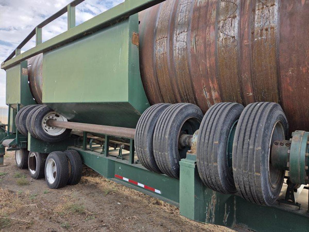 Used 8X30 PORTABLE DRUM DEBARKER