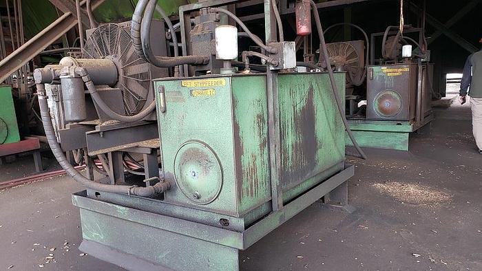 Used SHARP CHAIN SYSTEM C/W 5FT REDUCER BANDMILL
