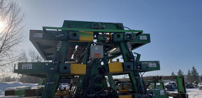 Used NEWNES SIX(6) ROLL PAPERWRAP DISPENSER