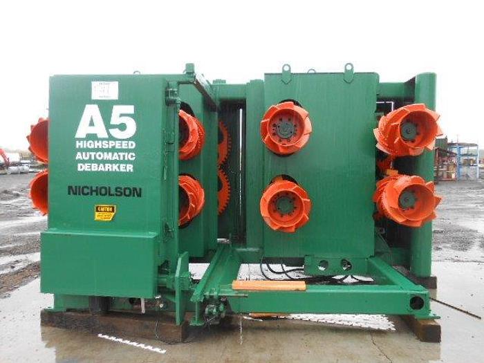 Used 1988 22" Nicholson A5 Debarker - RH
