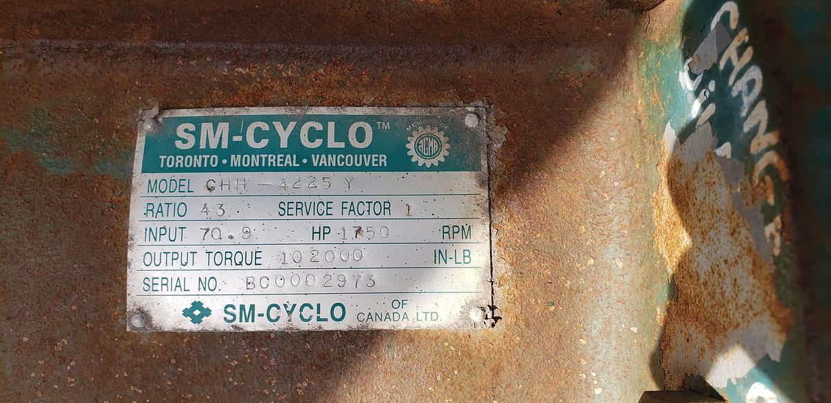 Used 20' LES ACIER JP DOUBLE ACTING STEP FEEDER