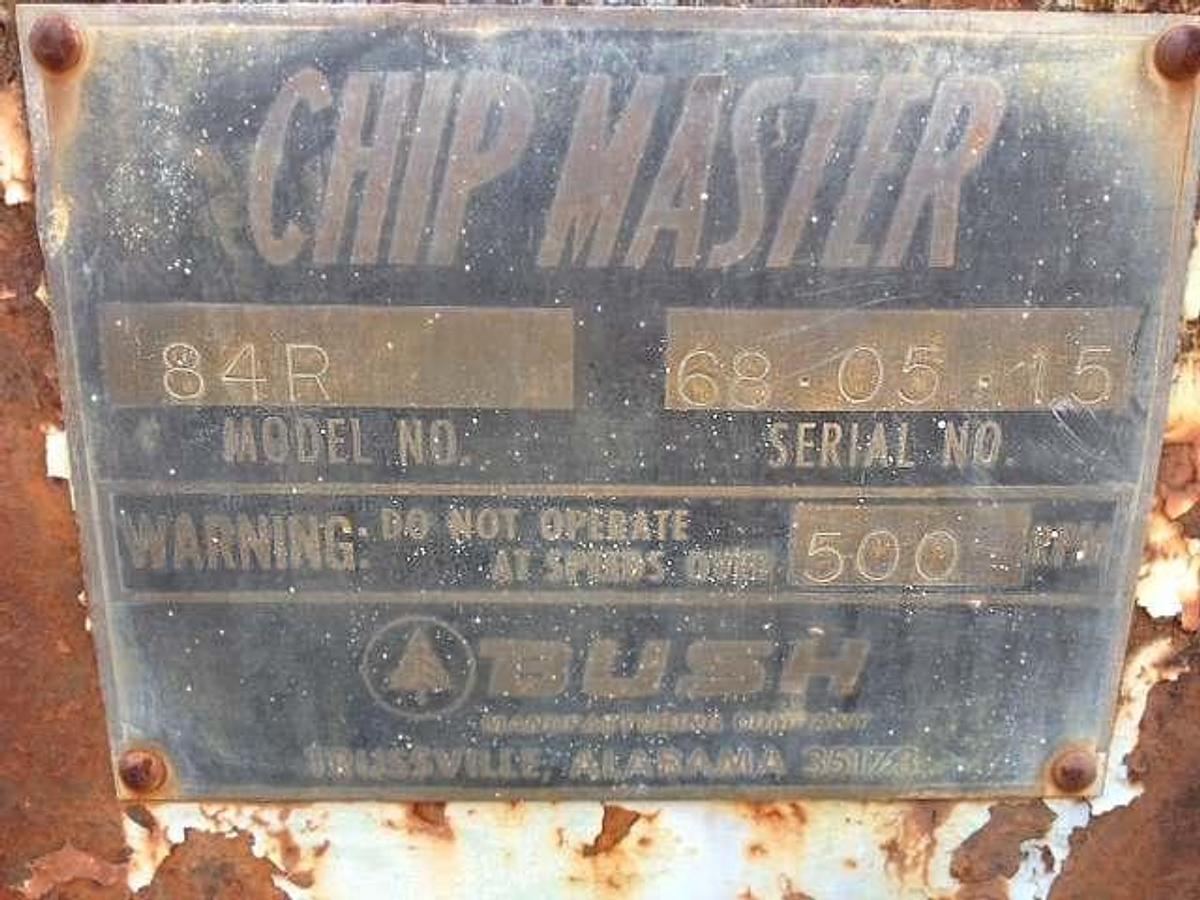 Used 84" Bush Chipper