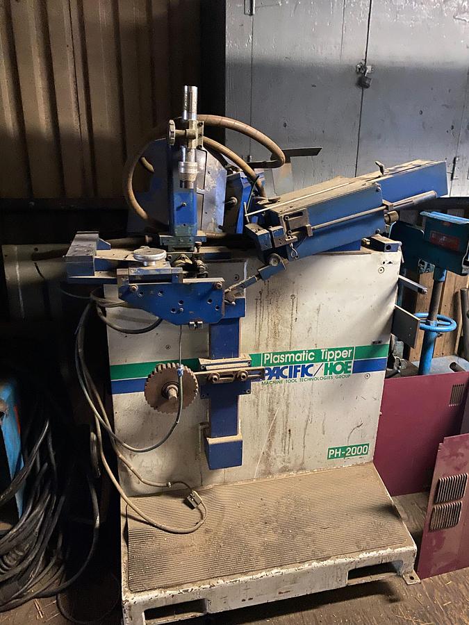 Used JACOBSEN(PACIFIC HOE) STELLITE TIPPER AND ANNEALER 