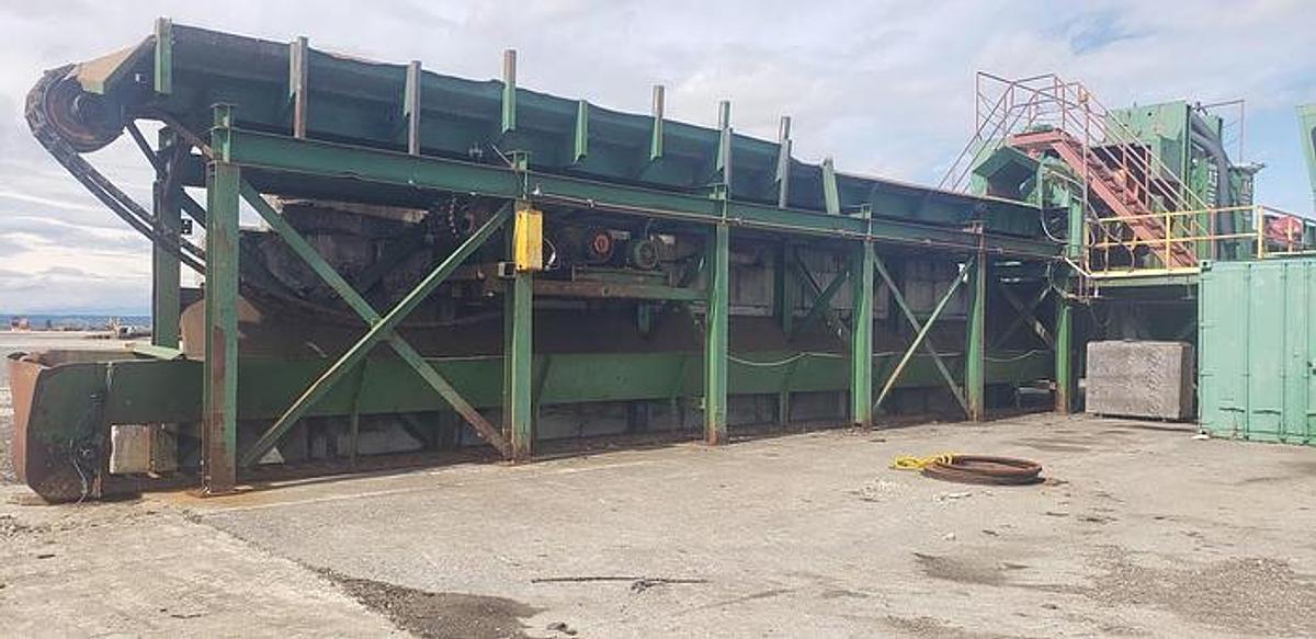 Used 35" NICHOLSON EXPORT DEBARKER SYSTEM