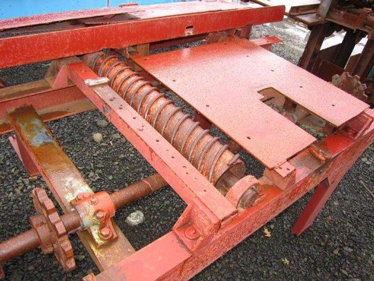 Used Newman M-55 Single Pineapple Planer Infeed Table