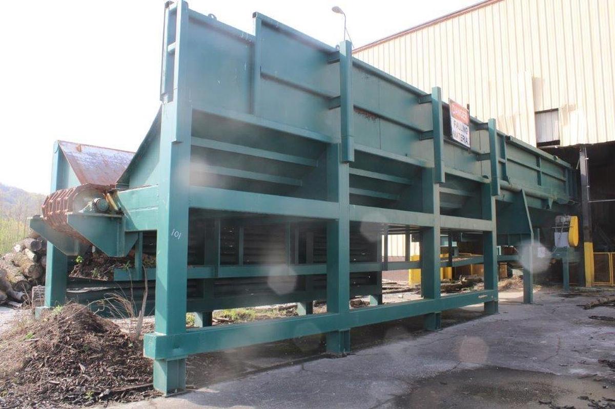 Used COMPLETE CHIPMILL - MANITOWOC 9x80 DRUM DEBARKER