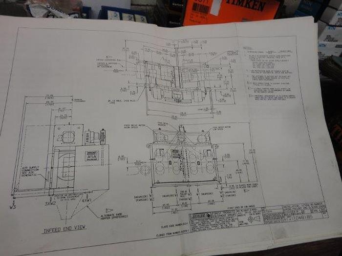 Used 1995 12" Nicholson A5A Debarker (RH)