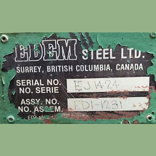 Used 18" x 30' EDEM BALANCED VIBRATING CONVEYOR