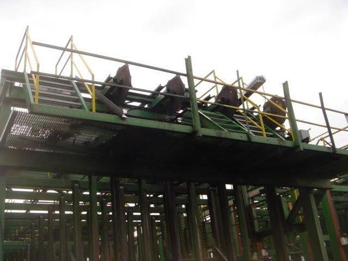 Used 68 Bin Newnes J-Bar Lumber Sorter - Left Hand