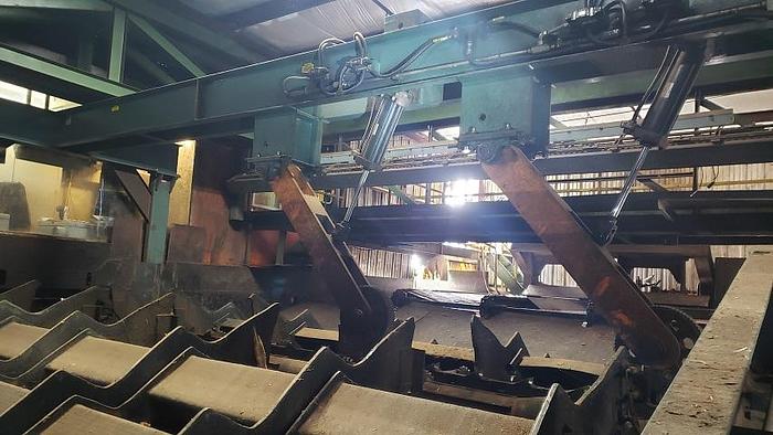 Used SHARP CHAIN SYSTEM C/W 5FT REDUCER BANDMILL