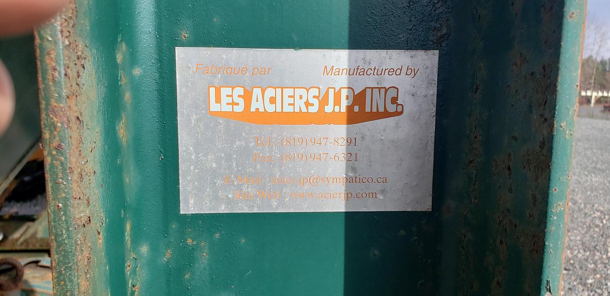 Used 20' LES ACIER JP DOUBLE ACTING STEP FEEDER