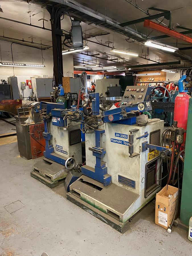 Used JACOBSEN(PACIFIC HOE) STELLITE TIPPER AND ANNEALER 