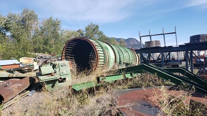 Used 9 X 40 DRUM DEBARKER