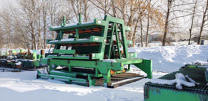 Used NEWNES SIX(6) ROLL PAPERWRAP DISPENSER