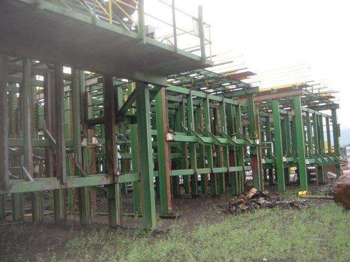 Used 68 Bin Newnes J-Bar Lumber Sorter - Left Hand