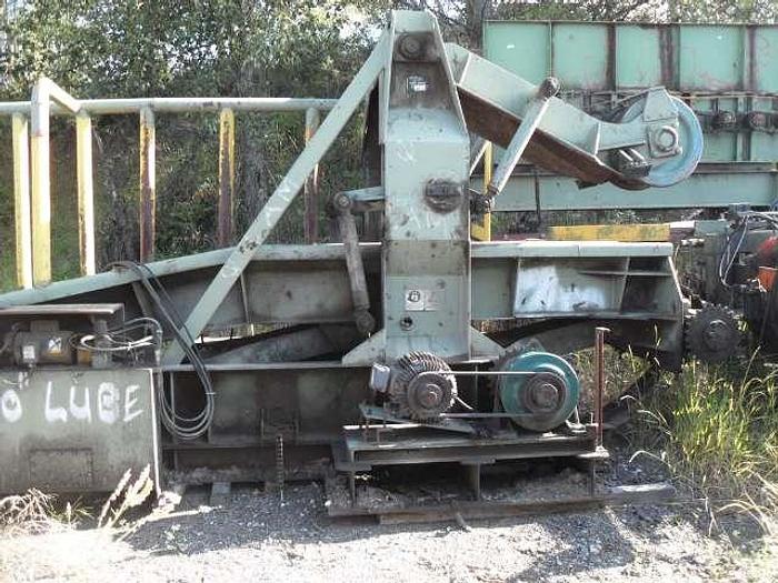 Used 1988 30" Valon Kone Self Centering Debarker Infeed