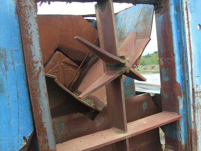 Used Log Firewood Block Splitter