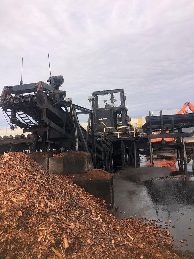 Used 44" NICHOLSON A1 EXPORT DEBARKER SYSTEM