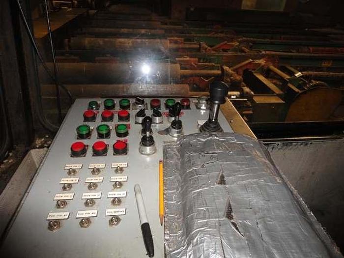 Used 9" x 55" Flare Gang Edger System