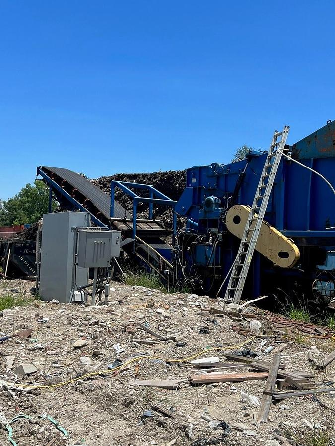 Used WEST SALEM MACHINERY 5472BH HORIZONTAL GRINDER SYSTEM