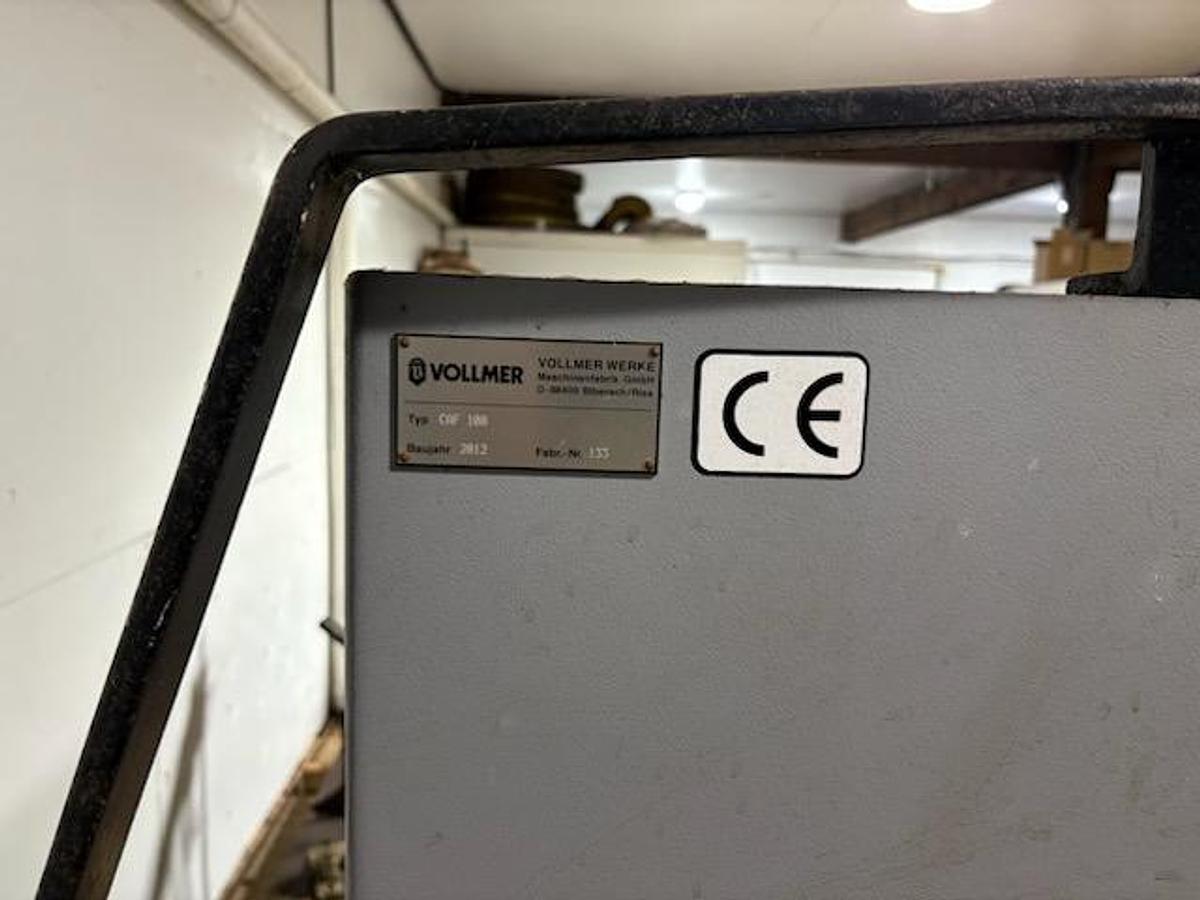 Used VOLLMER BANDSAW STELLITE TIPPER/ANNEALER AND SIDE AND FACE GRINDER