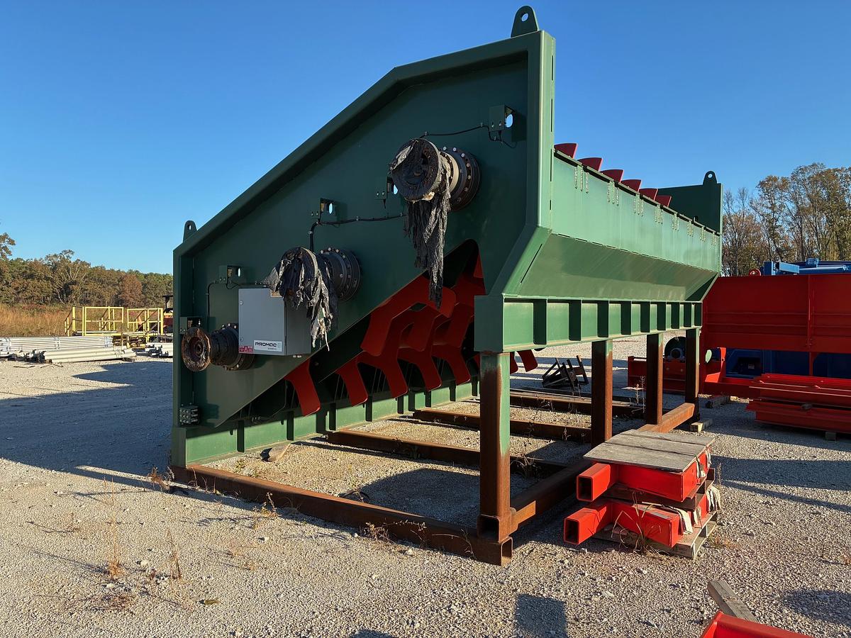 ROTARY LOG SINGULATOR 22" X 16 FEET - ELECTRIC