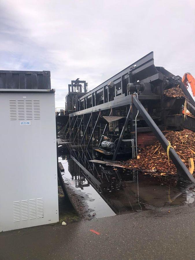 Used 44" NICHOLSON A1 EXPORT DEBARKER SYSTEM