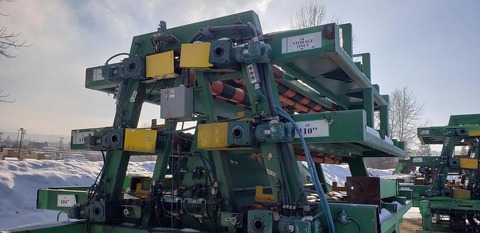 Used NEWNES SIX(6) ROLL PAPERWRAP DISPENSER