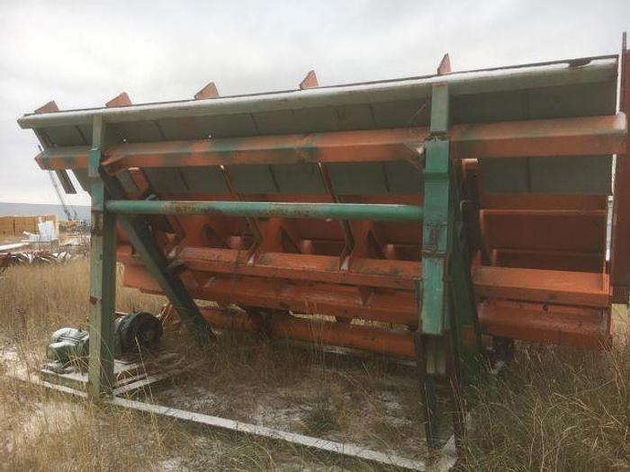 Used 16' LINDEN DOUBLE ACTING STEP FEEDER