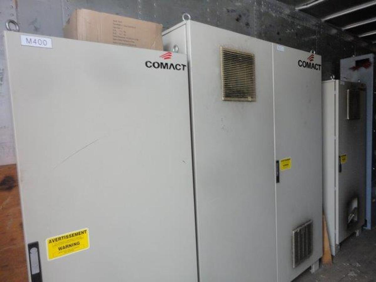 Used Comact DDM 12-SBP Profile Curve Sawing Canter Line