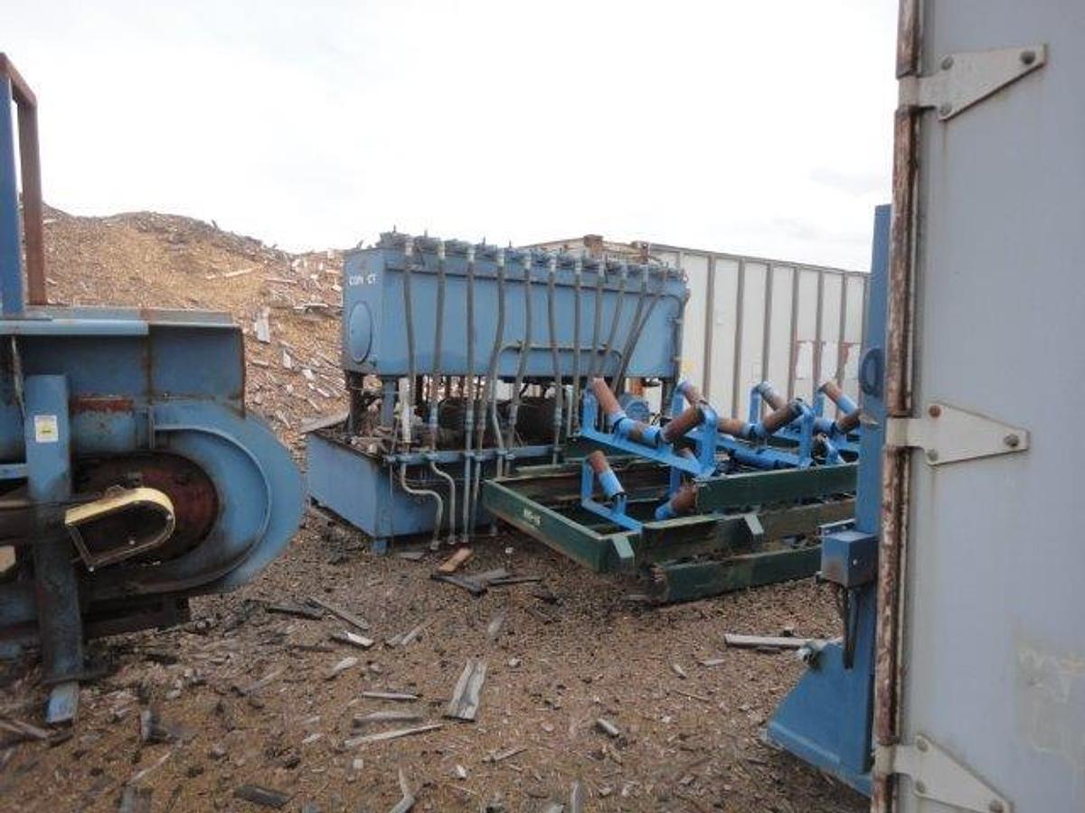 Used Comact DDM 12-SBP Profile Curve Sawing Canter Line