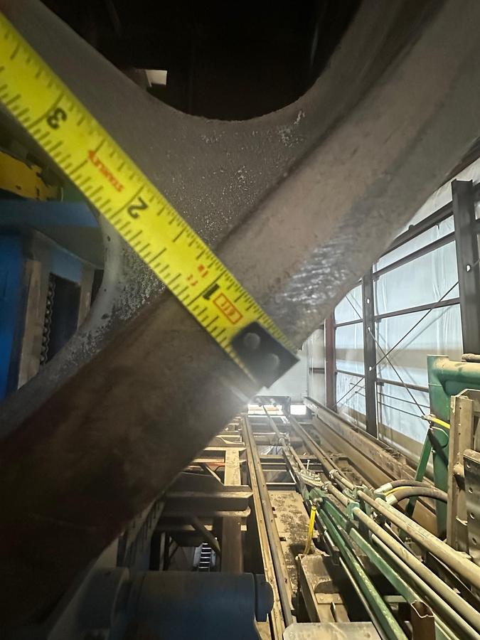 Refurbished SALEM 42" CARRIAGE AND 7' HEADRIG BANDMILL SYSTEM