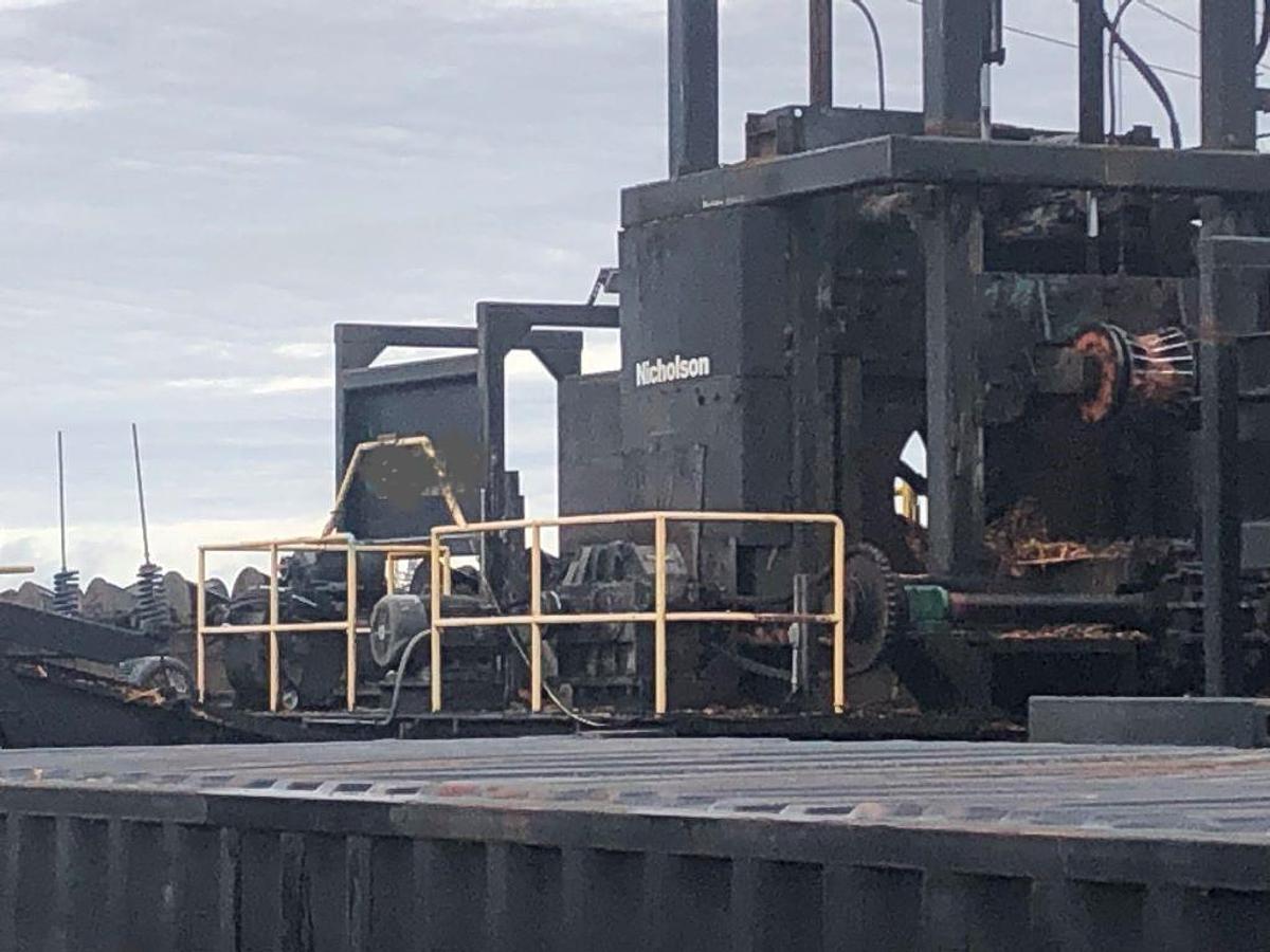 Used 44" NICHOLSON A1 EXPORT DEBARKER SYSTEM