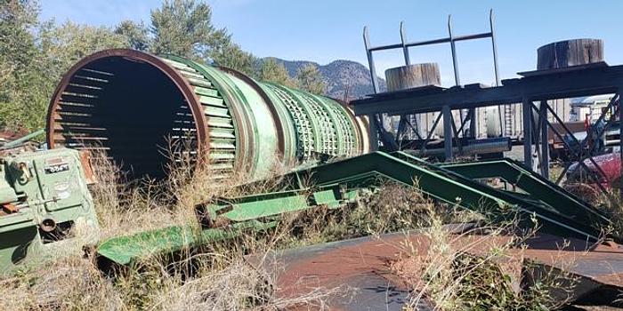 Used 9 X 40 DRUM DEBARKER