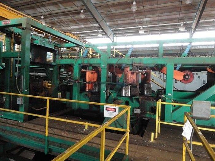Used Optimil Double Length Infeed - Side Shift and Skew