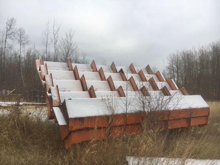 Used 16' LINDEN DOUBLE ACTING STEP FEEDER