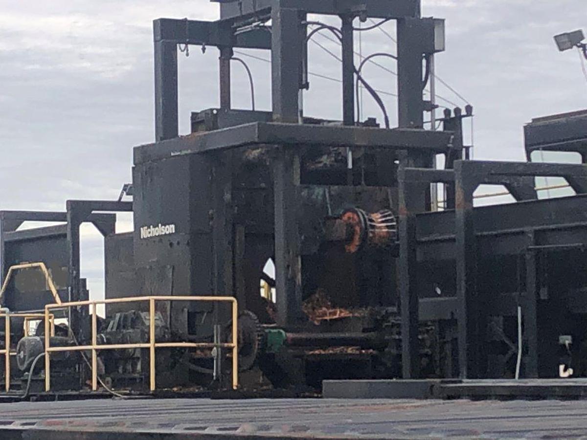 Used 44" NICHOLSON A1 EXPORT DEBARKER SYSTEM