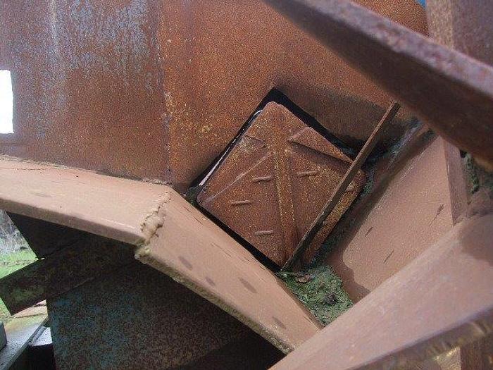 Used Log Firewood Block Splitter