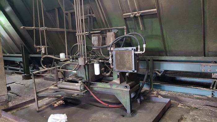 Used SHARP CHAIN SYSTEM C/W 5FT REDUCER BANDMILL