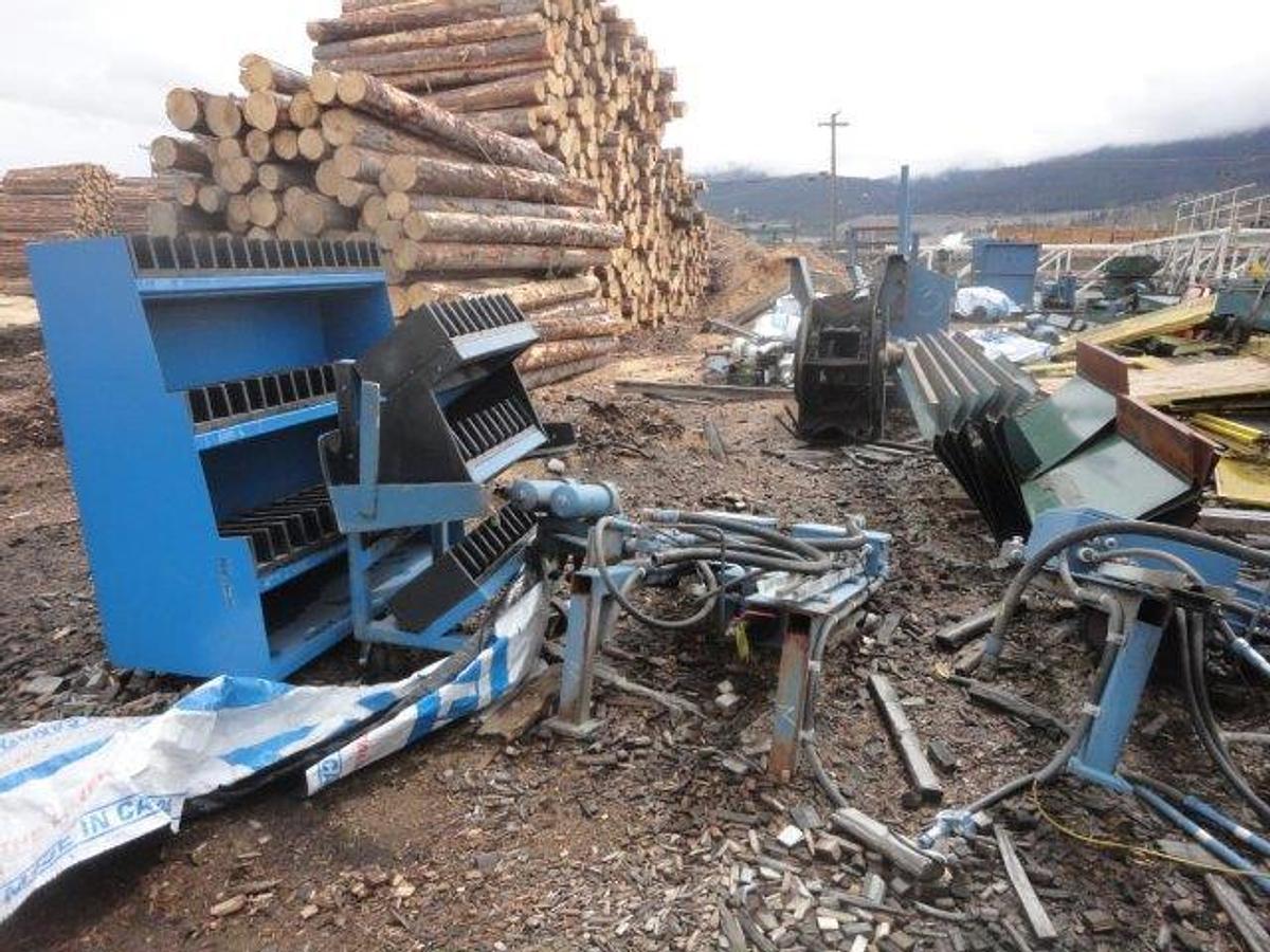 Used Comact DDM 12-SBP Profile Curve Sawing Canter Line