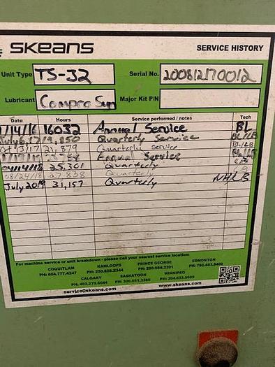 Used SAWMILL COMPRESSOR