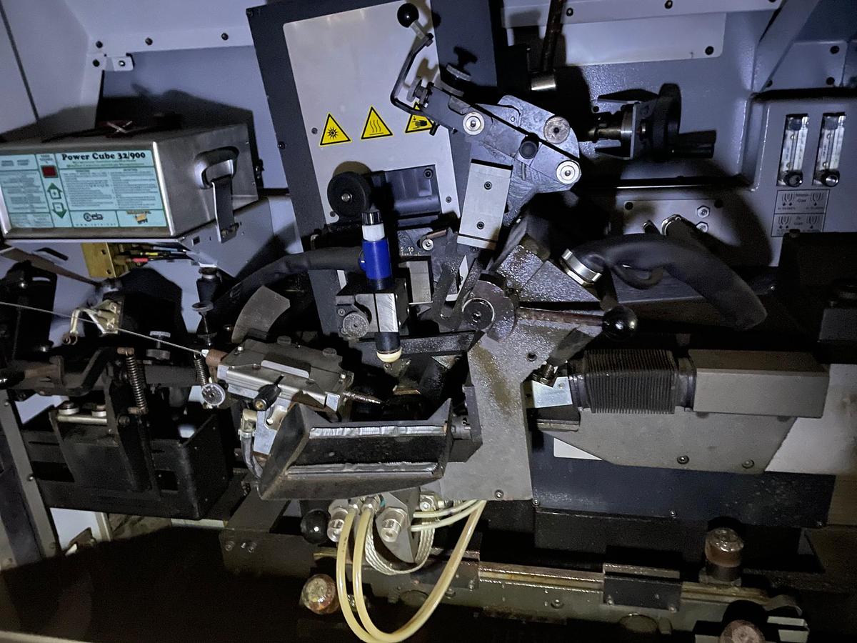 Used VOLLMER BANDSAW STELLITE TIPPER/ANNEALER AND SIDE AND FACE GRINDER