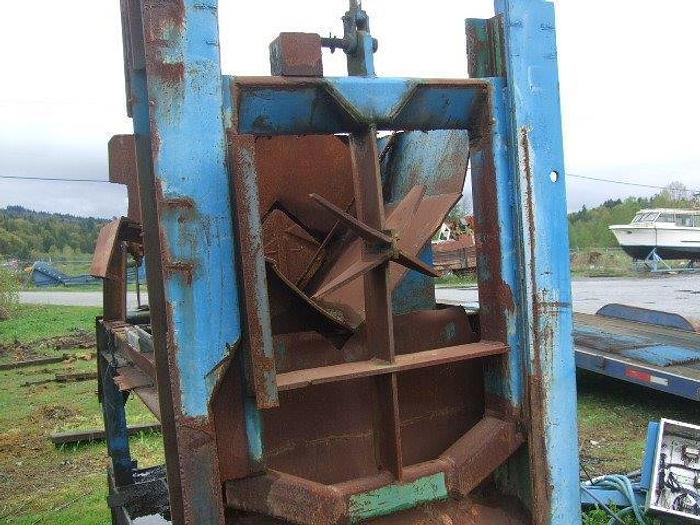 Used Log Firewood Block Splitter