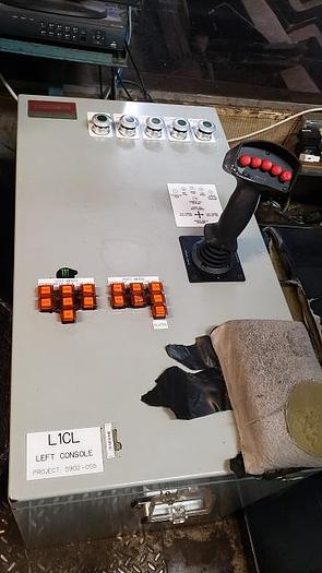 Used SHARP CHAIN SYSTEM C/W 5FT REDUCER BANDMILL