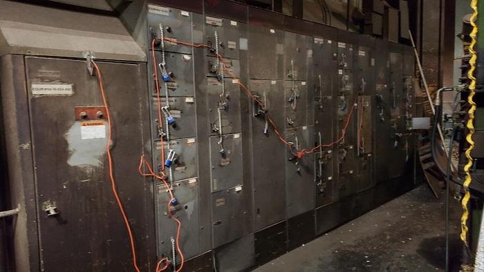 Used SHARP CHAIN SYSTEM C/W 5FT REDUCER BANDMILL