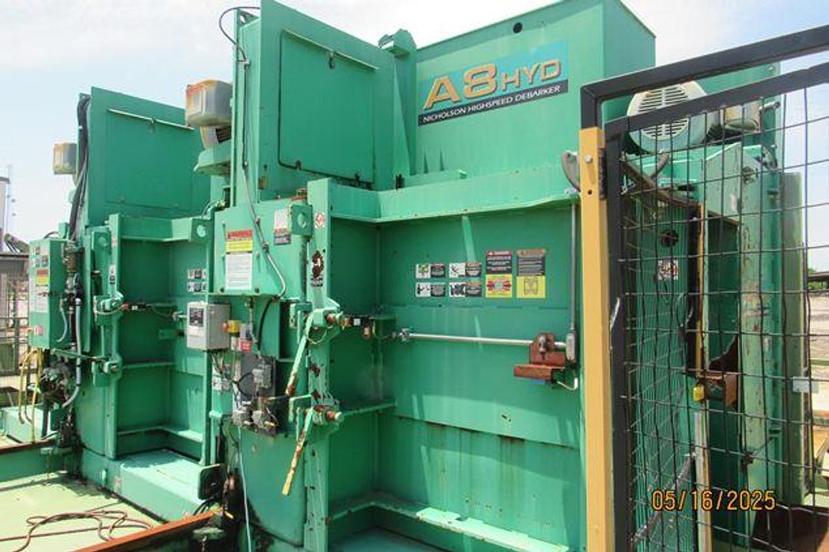 Used 2018 RH NICHOLSON A8 - TANDEM RING DEBARKER
